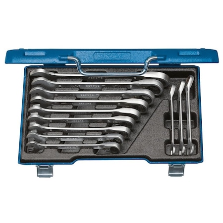 Gedore Combination Ratchet Wrench Set, 8-19mm, Number of Pieces: 12 7 UR-012